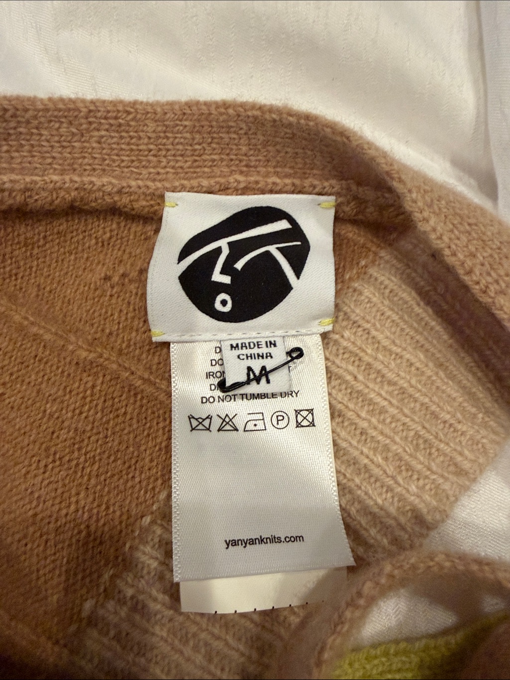 Yanyan Curious Embroidered Wool Halter Top — image 3 of 8